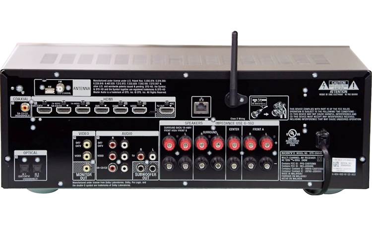 Sony STR-DN840 7.2-channel home theater receiver with Wi-Fi® and