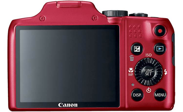 Canon PowerShot SX170 IS (Red) 16-megapixel digital camera with