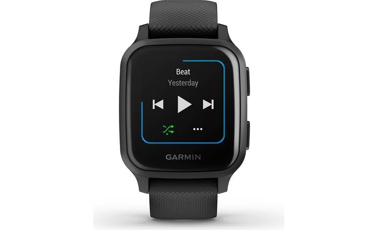 Garmin Venu SQ Music Edition (Black/Slate) GPS smartwatch with