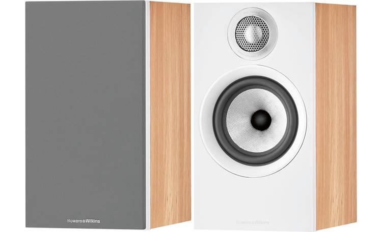 Bowers & Wilkins 607 S2 Anniversary Edition (Oak/White) Bookshelf