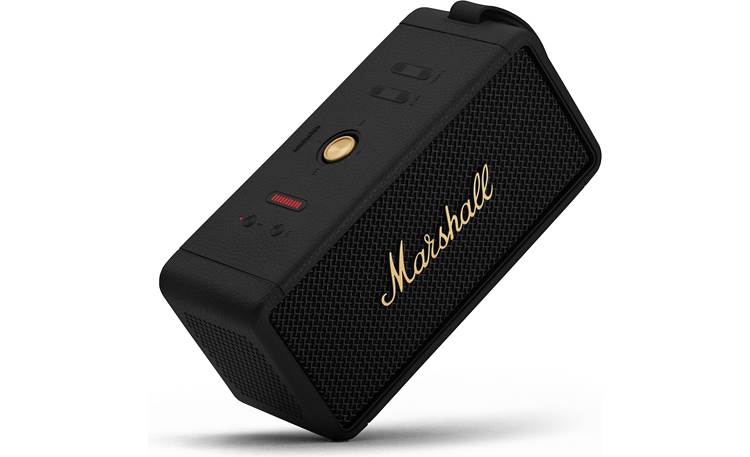 Marshall Middleton (Black and Brass) Waterproof portable Bluetooth