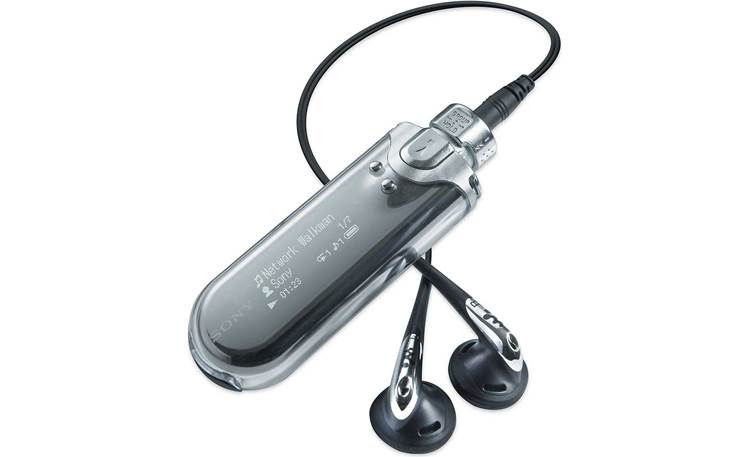 Sony NW-E507 1GB FM tuner/portable MP3/ATRAC3™ player at Crutchfield