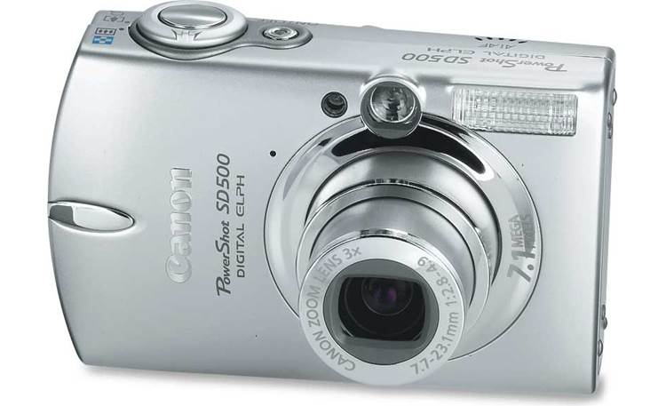 Canon PowerShot SD500 7.1-megapixel digital camera at Crutchfield
