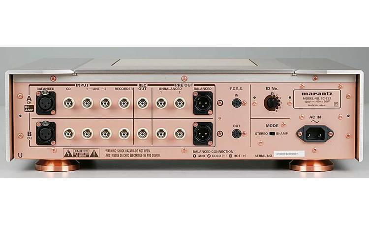 Marantz Reference Series SC-7S2 Stereo preamplifier at Crutchfield