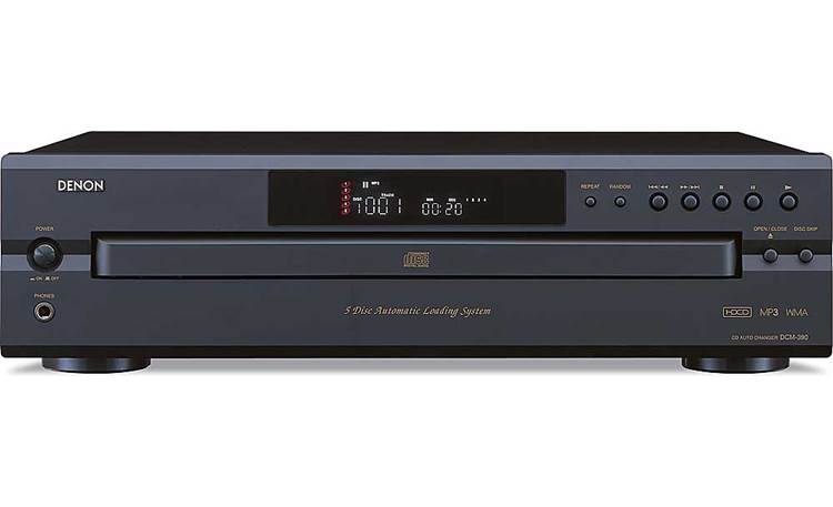 Denon DCM-390 5-disc CD changer at Crutchfield