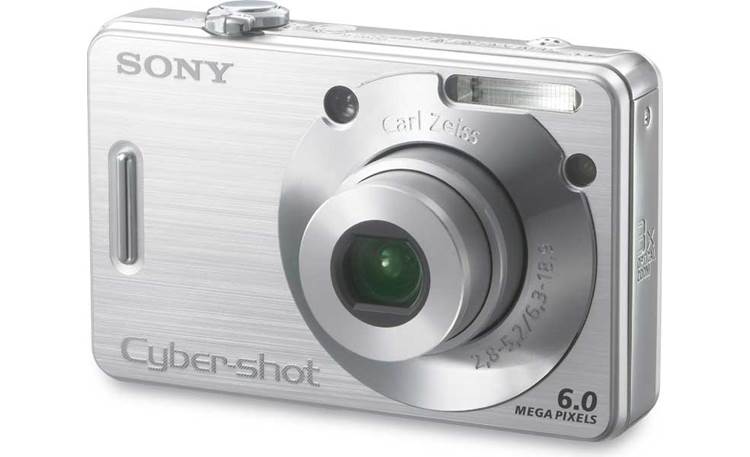 Sony Cyber-shot DSC-W50 6-megapixel digital camera at Crutchfield