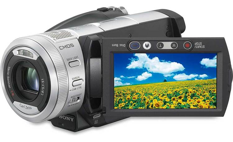 Sony HDR-SR1 30GB high-definition hard drive camcorder at Crutchfield