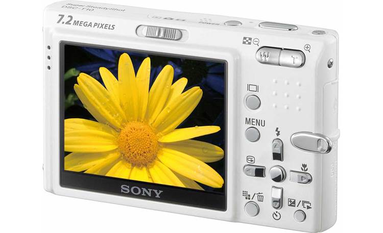 Sony Cyber-shot DSC-T10 (White) 7.2-megapixel digital camera