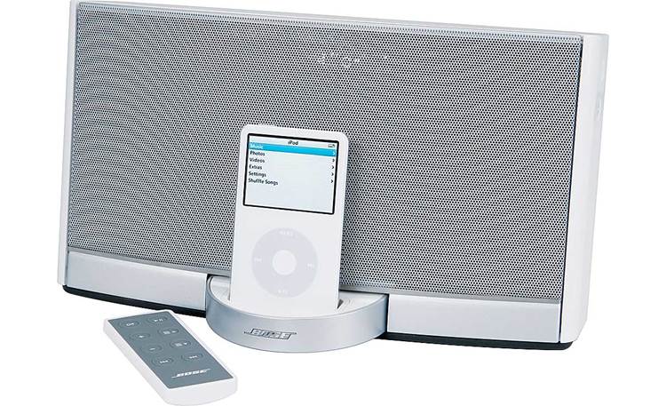 Bose® SoundDock® Portable digital music system (Gloss White) for