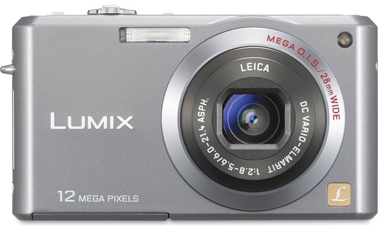 Panasonic Lumix® DMC-FX100 (Silver) 12.2-megapixel camera with
