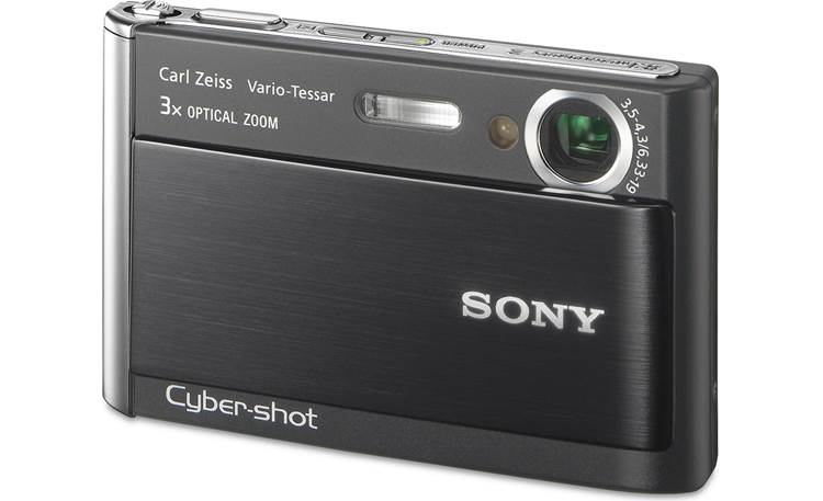 Sony Cyber-shot DSC-T70 (Black) 8.1-megapixel digital camera with