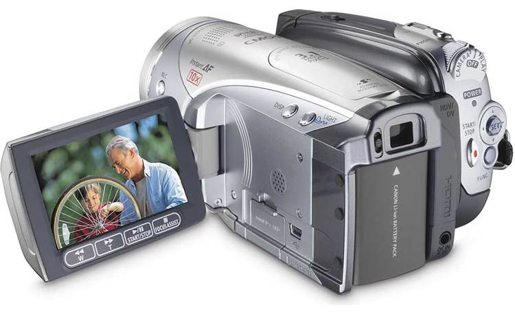 Canon HV20 High-definition Mini DV digital camcorder at Crutchfield