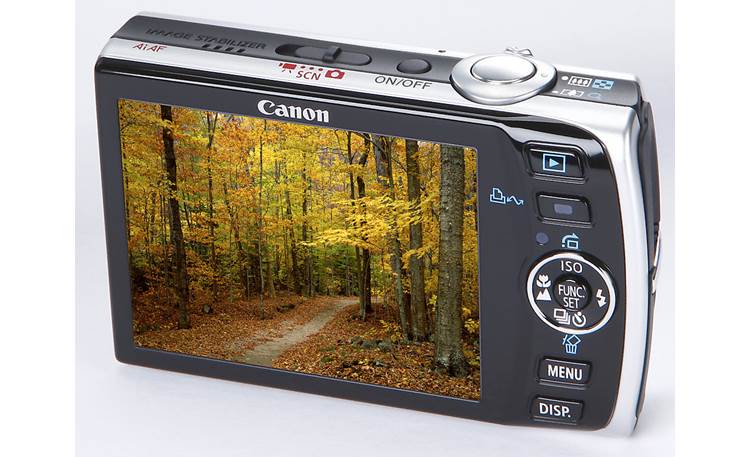 Canon PowerShot SD870 IS (Silver) 8-megapixel digital camera with