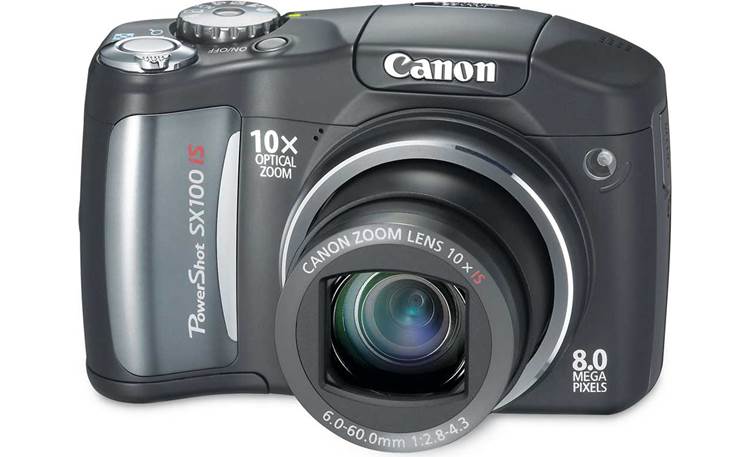 Canon PowerShot SX100 IS 8-megapixel digital camera with 10X
