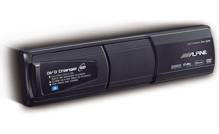 Alpine DHA-S690 6-disc DVD changer for Alpine receivers at Crutchfield