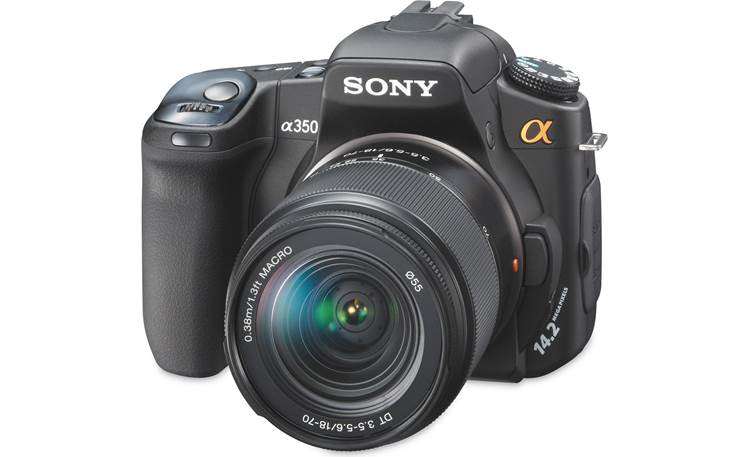 Sony Alpha DSLR-A350 Kit 14.2-megapixel digital SLR camera with 18