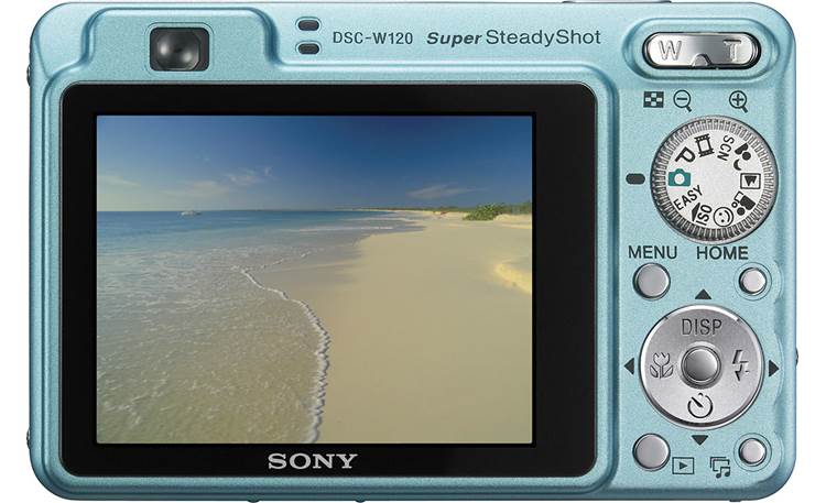Sony Cyber-shot DSC-W120 (Silver) 7.2-megapixel digital camera