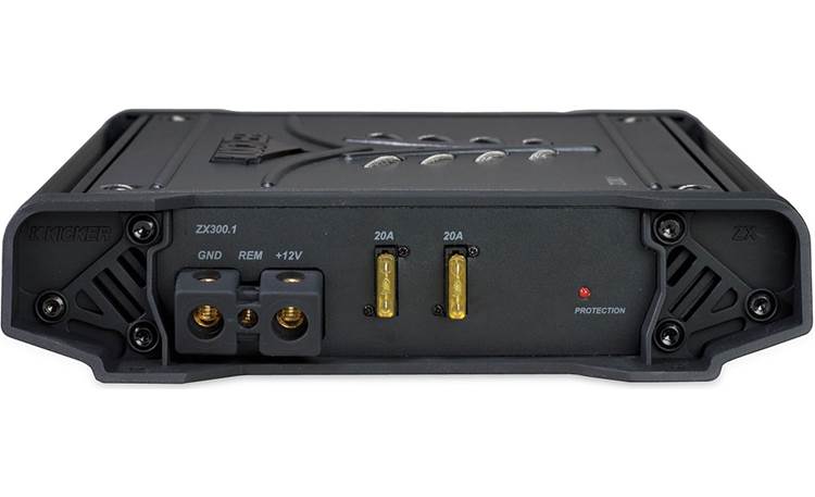 Kicker 08ZX300.1 Mono subwoofer amplifier 300 watts RMS x 1 at 2