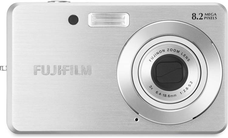Fujifilm FinePix J10 (Black) 8.2-megapixel digital camera with 3X