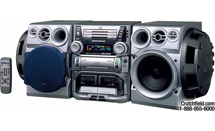JVC MX-J700 3-CD changer system at Crutchfield