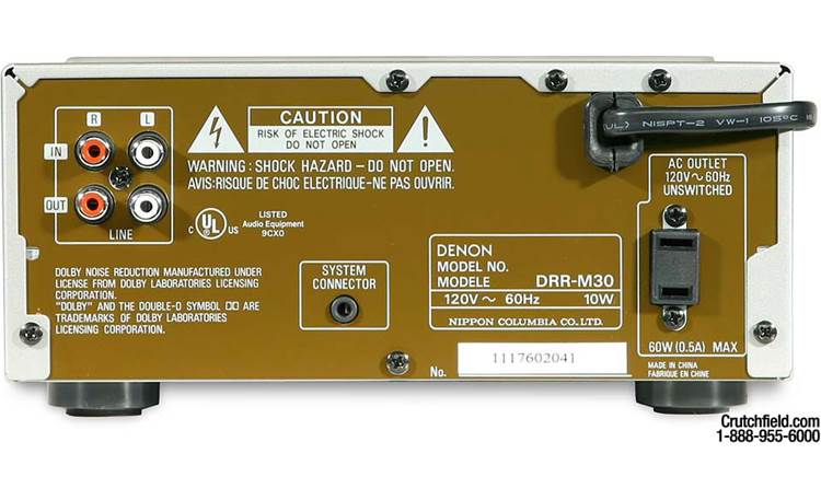 Denon DRR-M30 Add-on cassette deck for Denon D-M30S and D-M50S