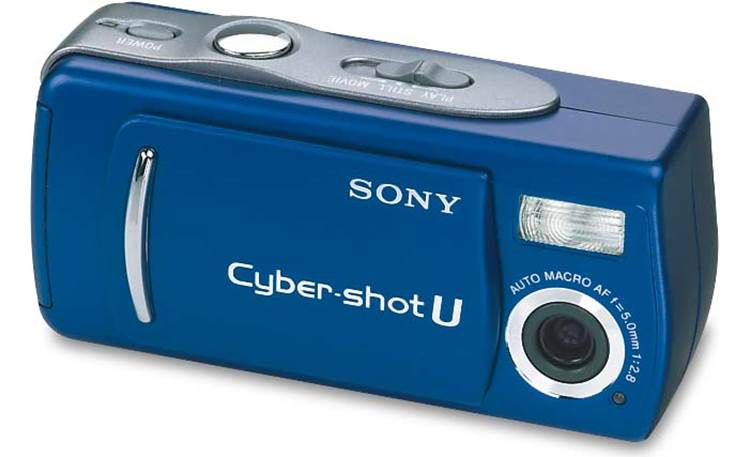 Sony DSC-U20 (Blue) 2-megapixel digital camera (Blue) at Crutchfield