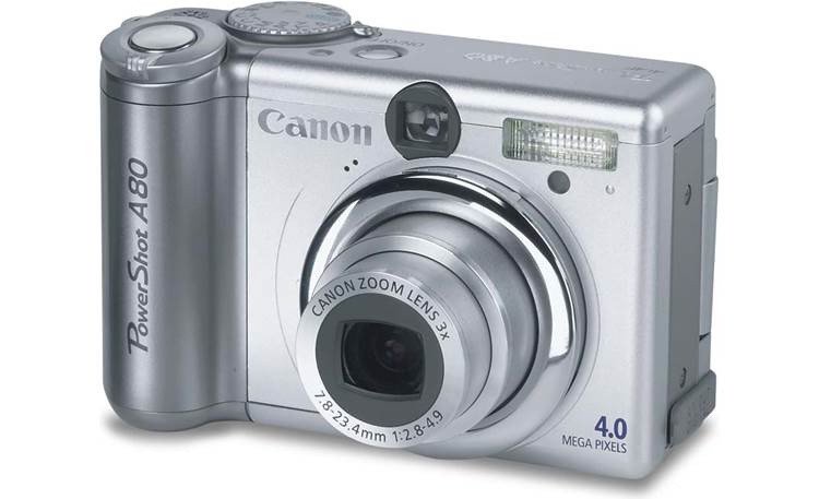 Canon PowerShot A80 4-megapixel digital camera at Crutchfield