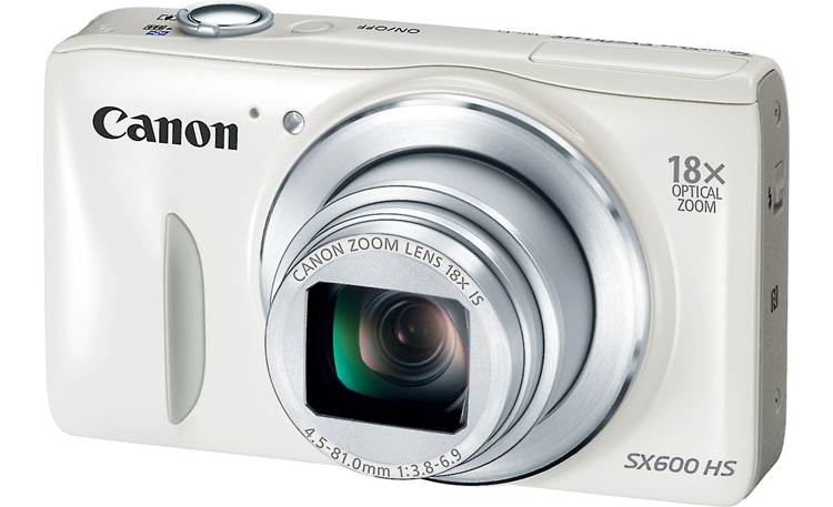 Canon PowerShot SX600 HS (White) 16-megapixel digital camera with