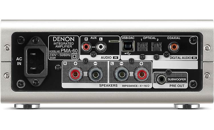 Denon PMA60 Stereo integrated amplifier with built-in DAC and