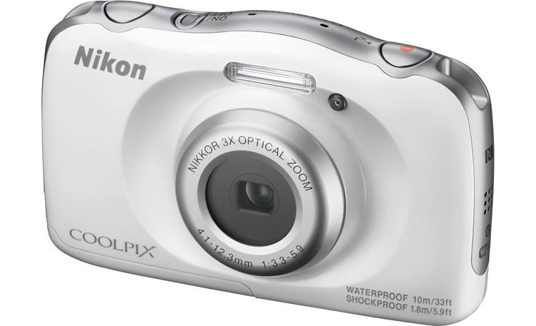 Nikon Coolpix W100 (White) 13.2-megapixel waterproof/shockproof