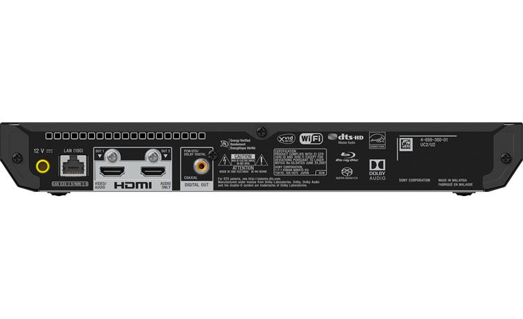 Sony UBP-X700 4K Ultra HD Blu-ray player with Wi-Fi® at Crutchfield