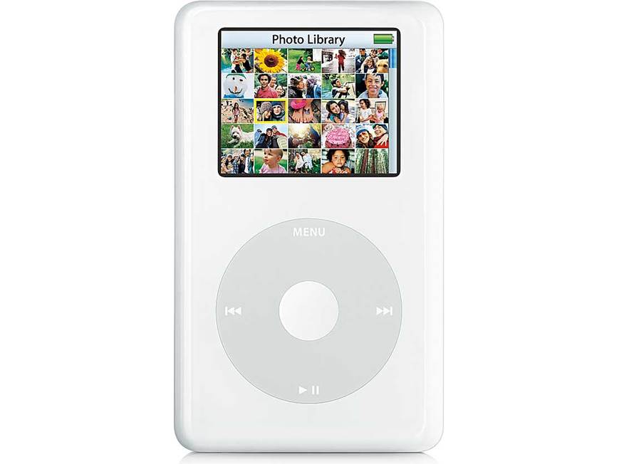 Apple 60GB iPod® Photo Portable MP3 player/photo viewer at Crutchfield