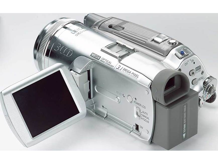Panasonic PV-GS250 Mini DV digital camcorder at Crutchfield