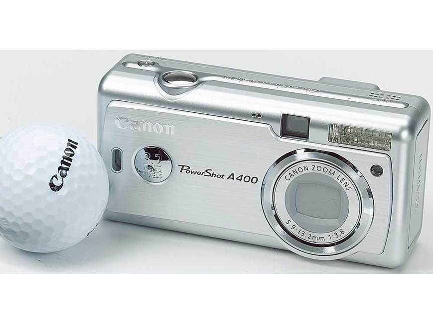 Canon PowerShot A400 (Silver) 3.2-megapixel digital camera (Silver