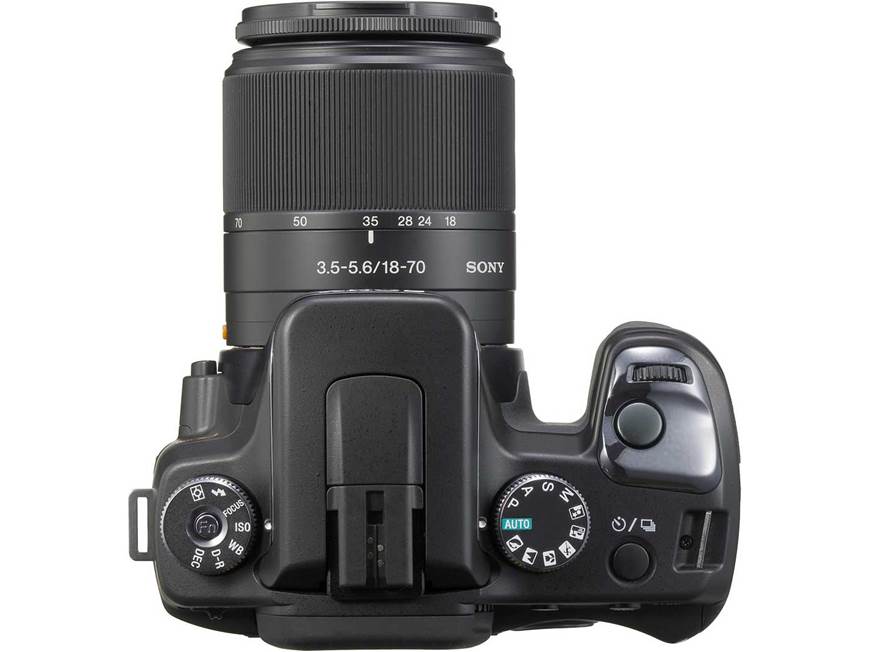 Sony Alpha DSLR-A100 Kit 10-megapixel digital SLR camerawith 18