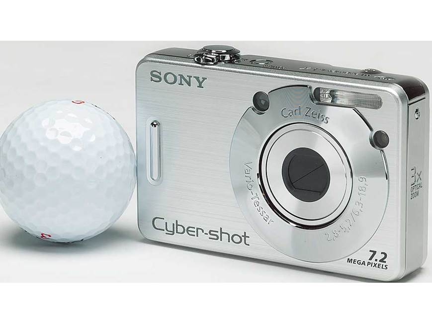 Sony Cyber-shot® DSC-W70 7.2-megapixel digital camera at Crutchfield
