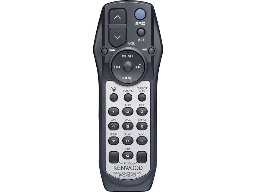 Kenwood Excelon KDC-X891 CD receiver with MP3/WMA/AAC playback at