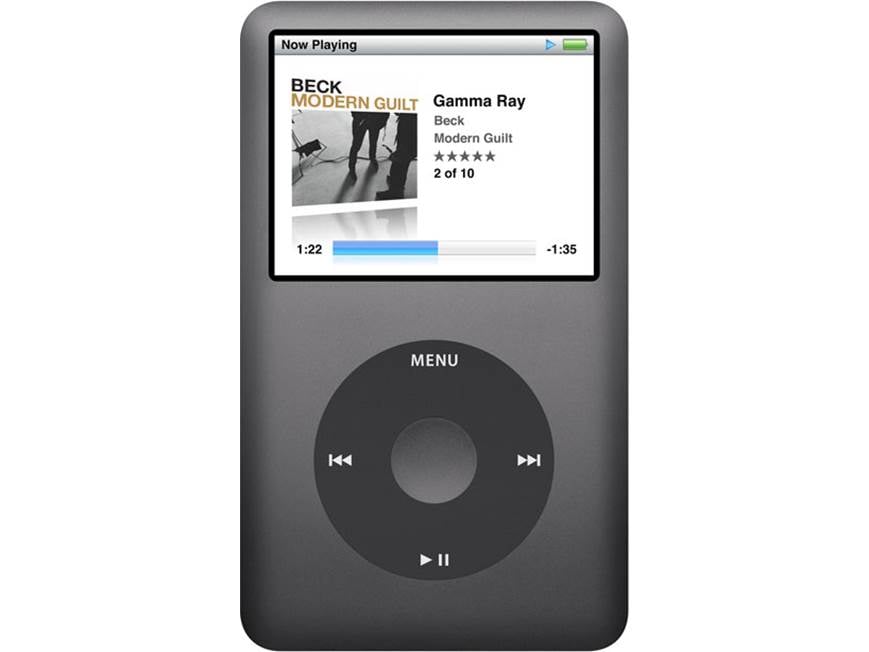 Apple iPod® classic 120GB (Black) Digital music/photo/video player