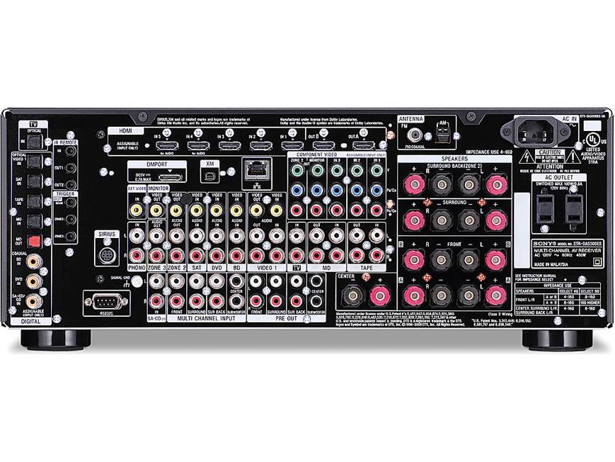Sony ES STR-DA5500ES Home theater receiver with HDMI upconversion