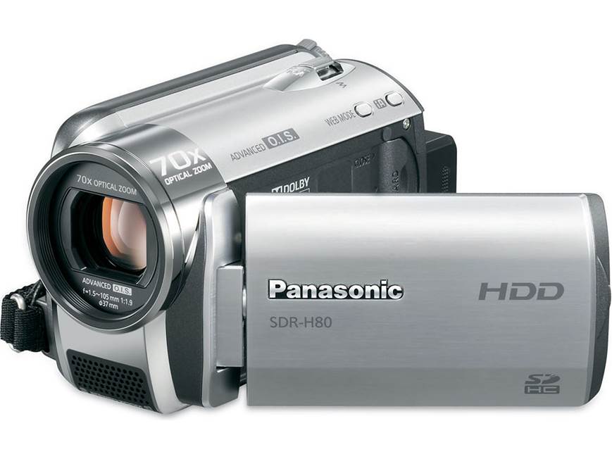 Panasonic SDR-H80 (Silver) 60GB hard drive/SD™ memory card