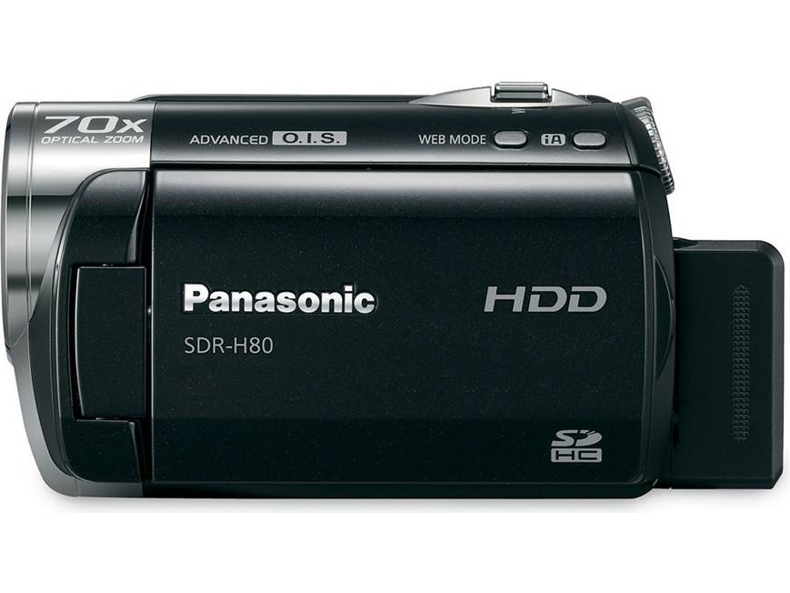 Panasonic SDR-H80 (Black) 60GB hard drive/SD™ memory card