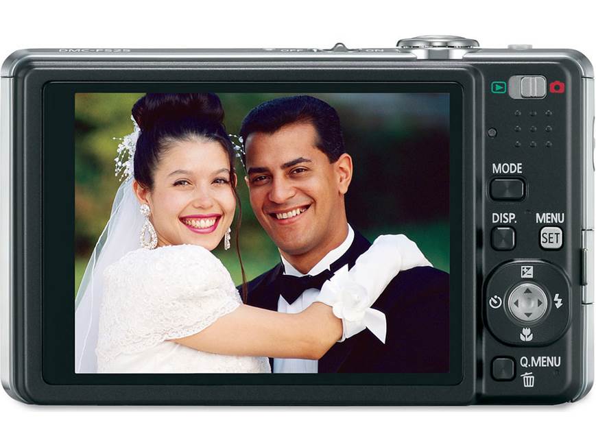 Panasonic Lumix DMC-FS25 (Black) 12.1-megapixel digital camera