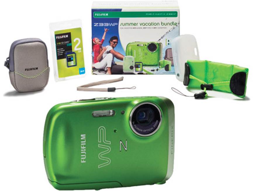 Fujifilm FinePix Z33WP Summer Vacation Camera Package Waterproof