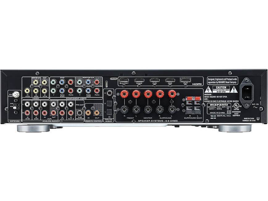 Marantz NR1501 Home theater receiver at Crutchfield