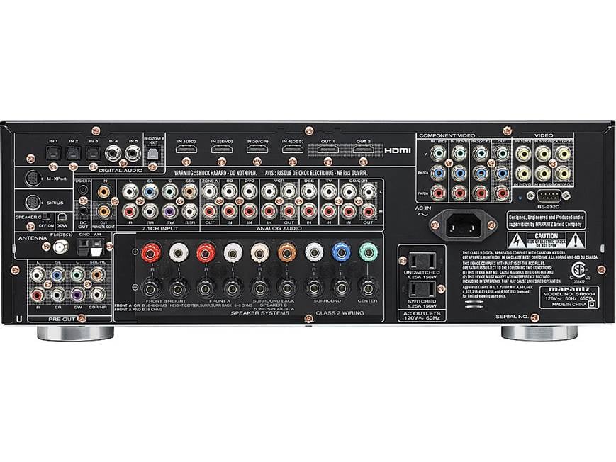 Marantz SR6004 Home theater receiver with iPod® playback and