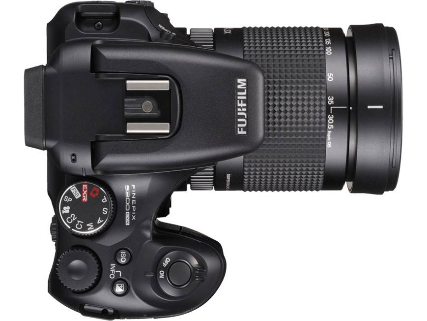 FujiFilm FinePix S200EXR 12-megapixel digital camera with manual