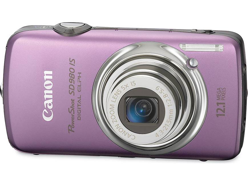 Canon PowerShot SD980 IS (Purple) 12.2-megapixel digital camera