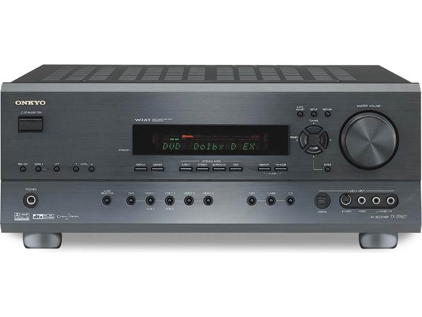 Onkyo TX-SR601 (Black) Home theater receiver with Dolby Digital EX