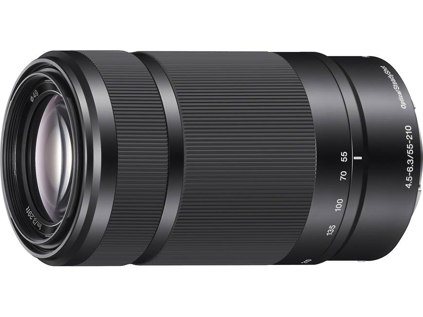 Sony SEL55210 55-210mm f/4.5-6.3 (Black) Telephoto zoom lens for