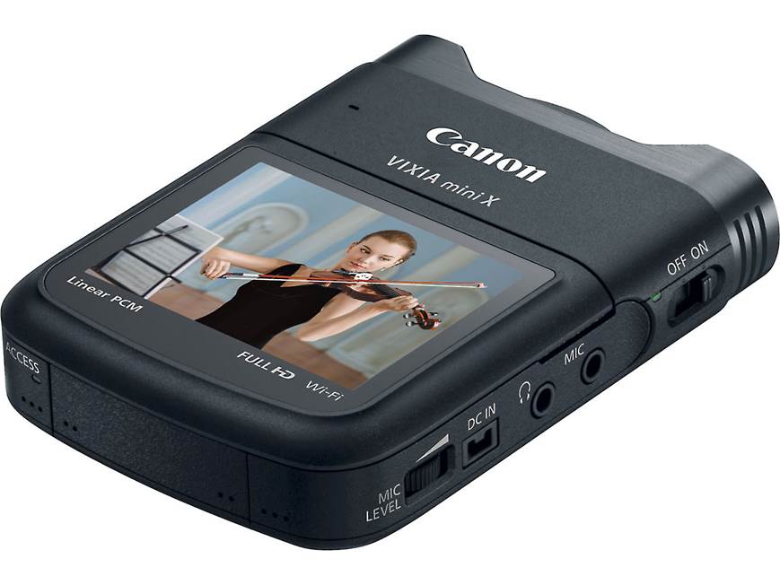 Canon VIXIA mini X Pocket-sized HD camcorder with Wi-Fi® at